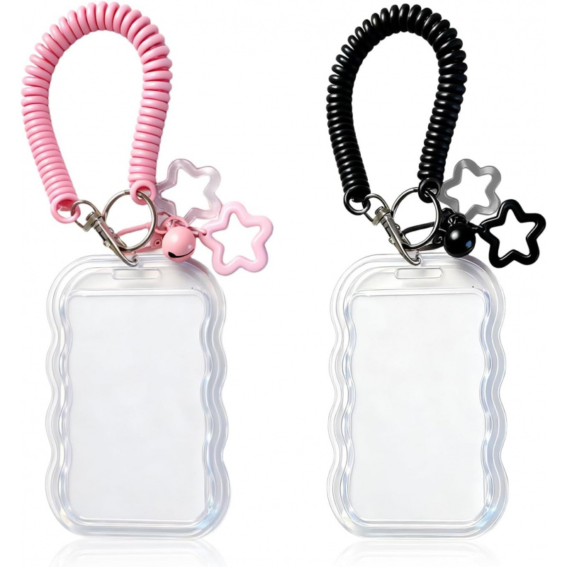 Tablet Cute Accessories - 2'li Paket Sevimli Fotoğraf Kartı Tutucu