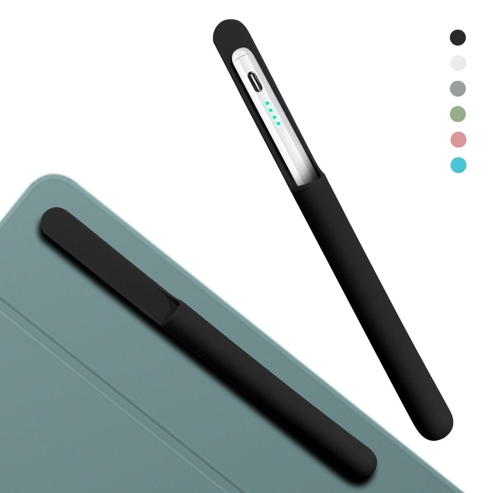 Tablet Accessories Kids - Yeni Silikon Kalem Tutucu Kendinden Yapışkanlı