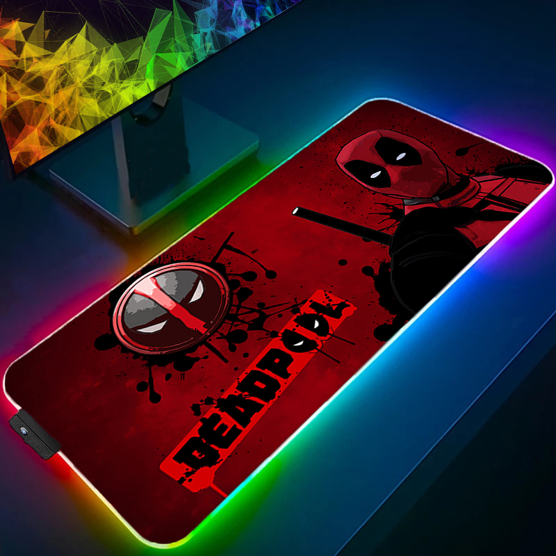 Tablet Cute Accessories - LED Mouse Pad Oyun Arka Işık