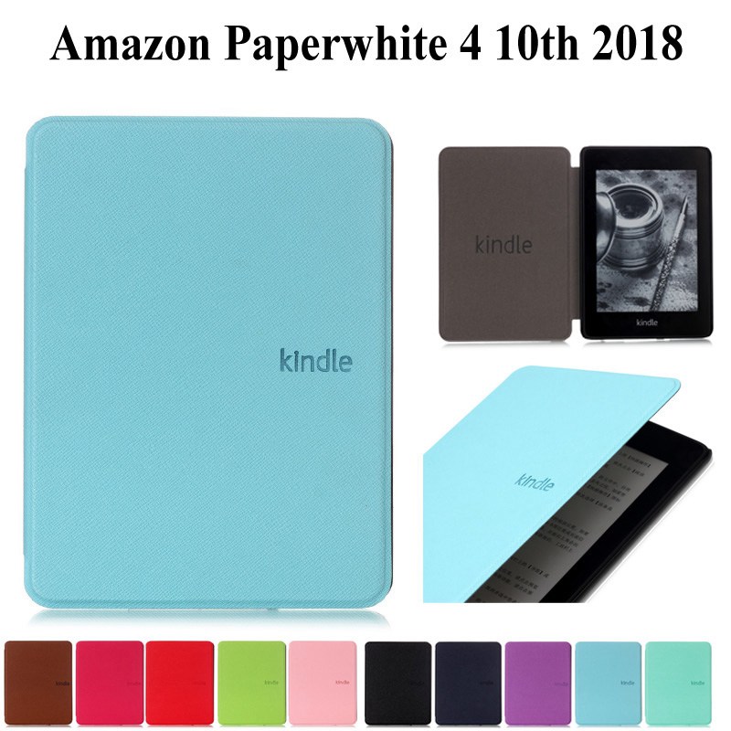 Kindle Tablet Accessories - İnce deri kılıf için amazon Kindle