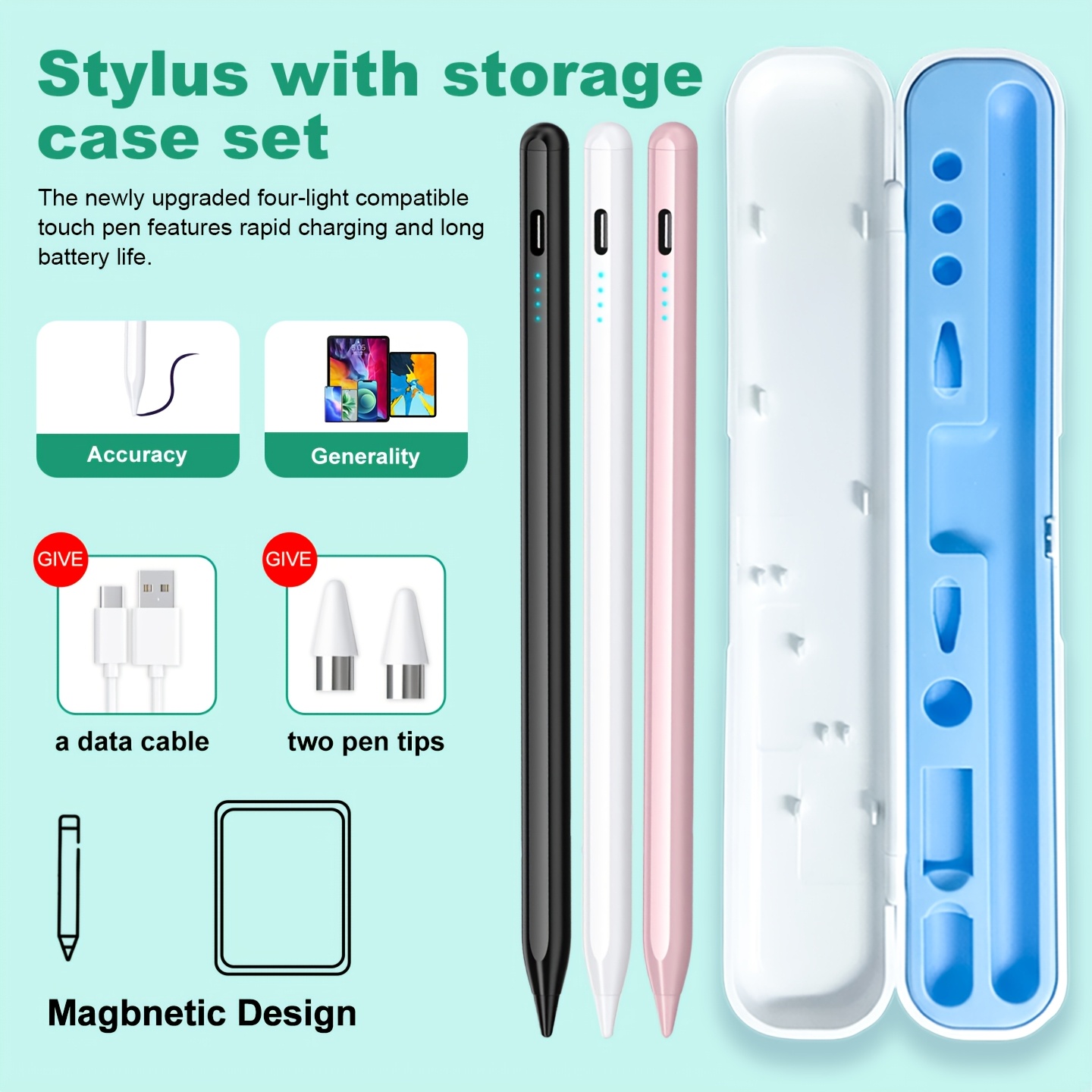 Tablet Accessories Kids - Evrensel Android Samsung Galaxy Tab A9