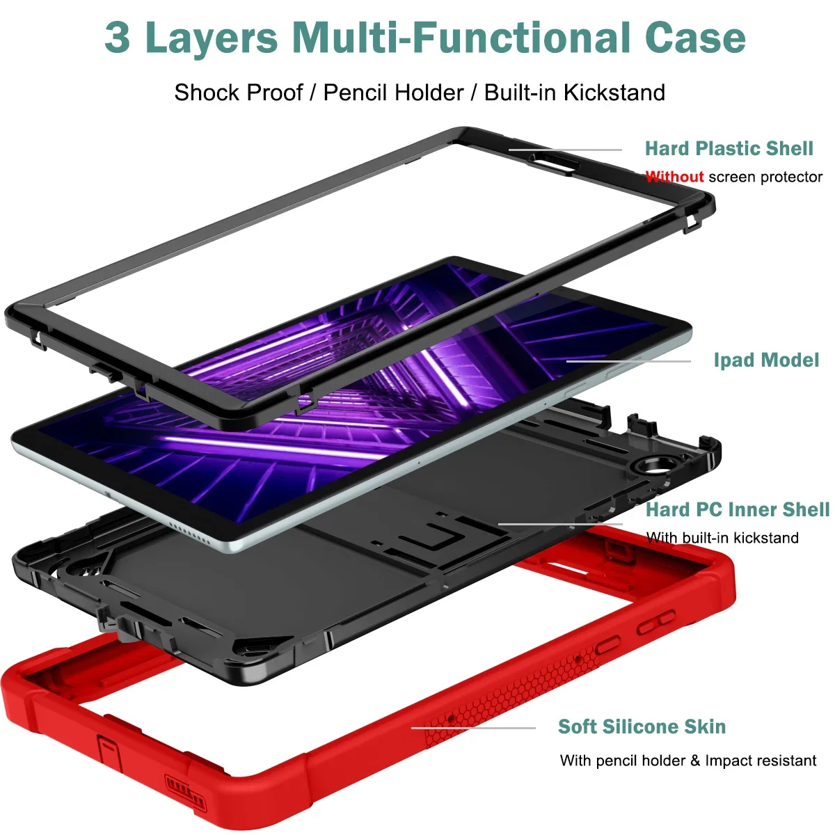 Darbeye Dayanıklı Kılıf için L - Lenovo Tablet Plus Accessories incelemesi ve fiyatı