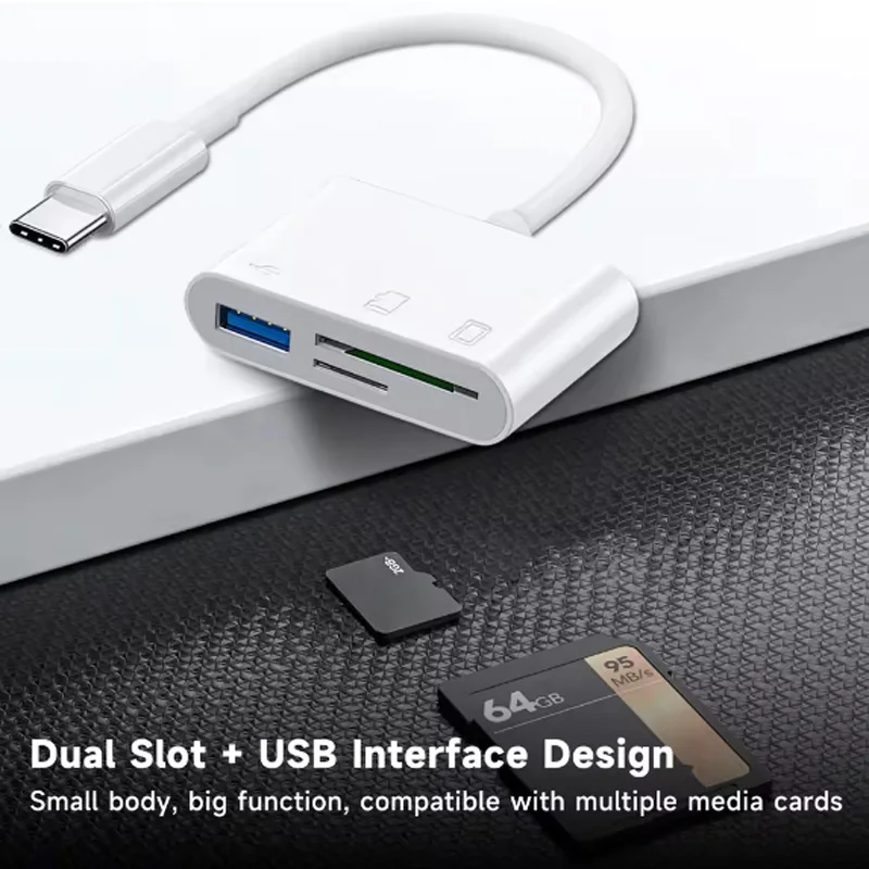 USB C 3'ü 1 Arada Kart Okuyucu - Microsd Card Tablet incelemesi ve fiyatı
