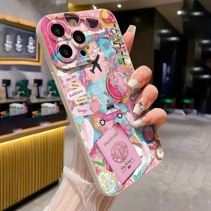 Seyahat Uçağı Baskılı Mat Darb - Apple Iphone 15 incelemesi ve fiyatı