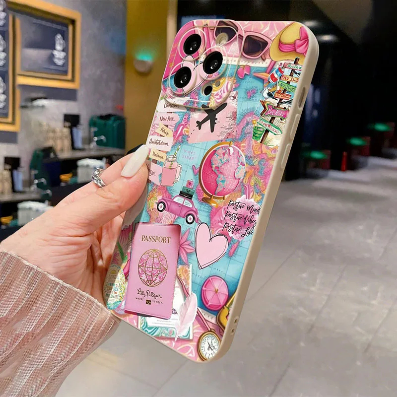 Seyahat Uçağı Baskılı Mat Darb - Apple Iphone 15 incelemesi ve fiyatı