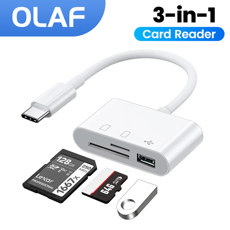 3in-1 tip-c kart okuyucu OTG S - Microsd Card Tablet incelemesi ve fiyatı