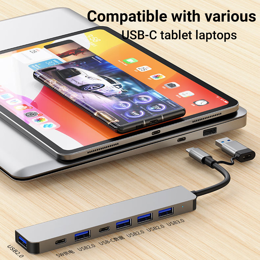 7'si 1 arada Çift Kafalı USB-C - Tablet Reading Accessories incelemesi ve fiyatı