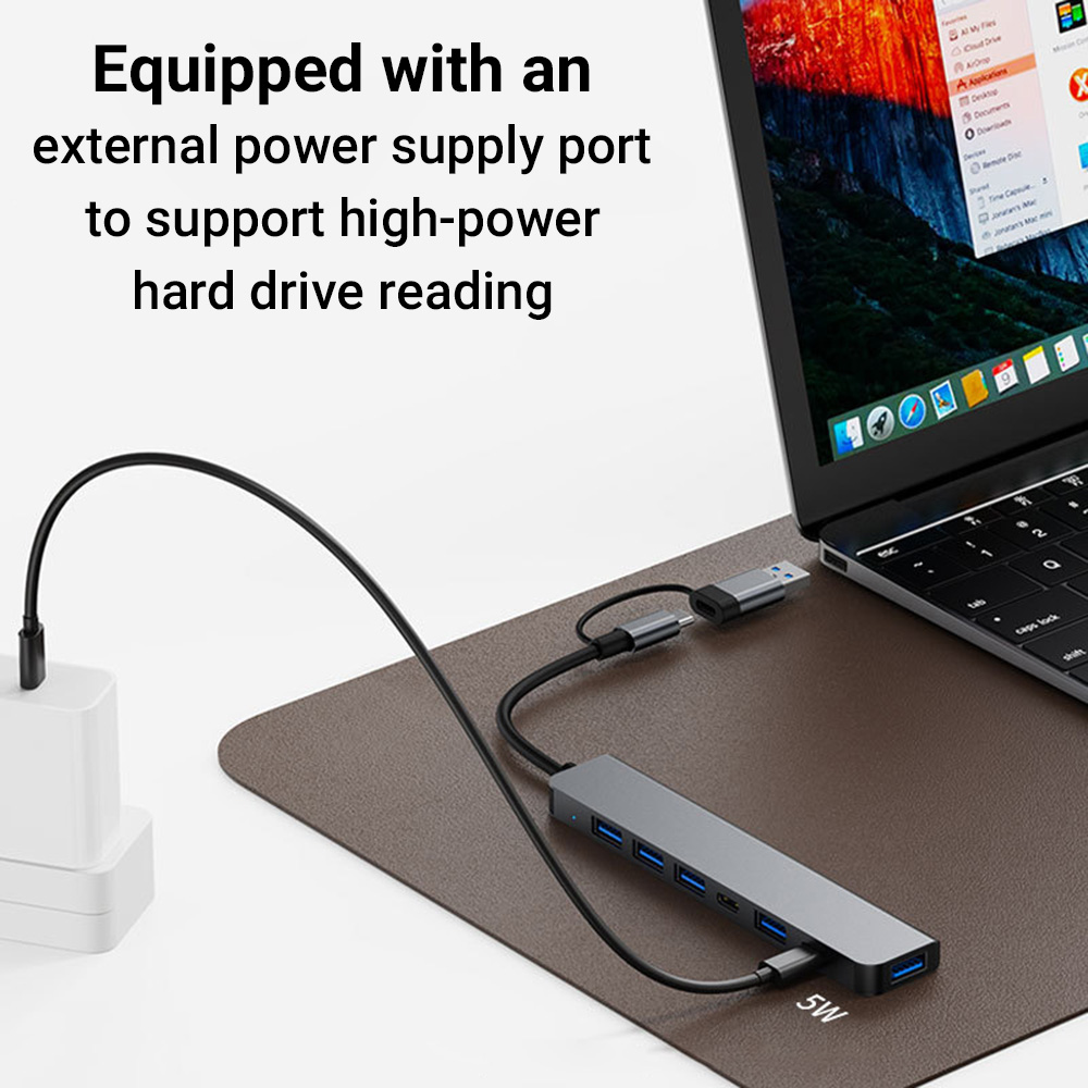 7'si 1 arada Çift Kafalı USB-C - Tablet Reading Accessories incelemesi ve fiyatı