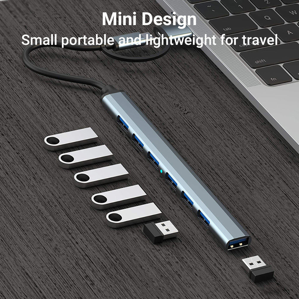 7'si 1 arada Çift Kafalı USB-C - Tablet Reading Accessories incelemesi ve fiyatı
