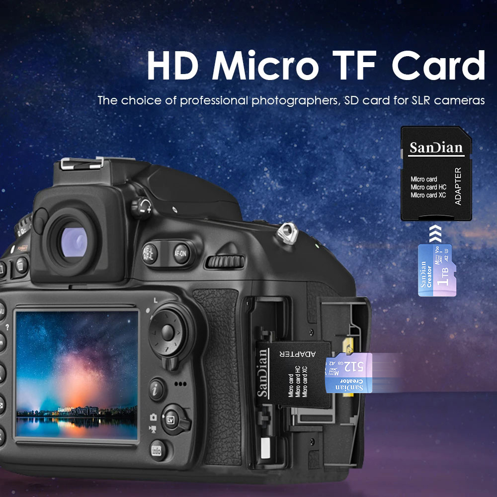 Mini SD Hafıza Kartı 128GB 256 - Microsd Card Tablet incelemesi ve fiyatı