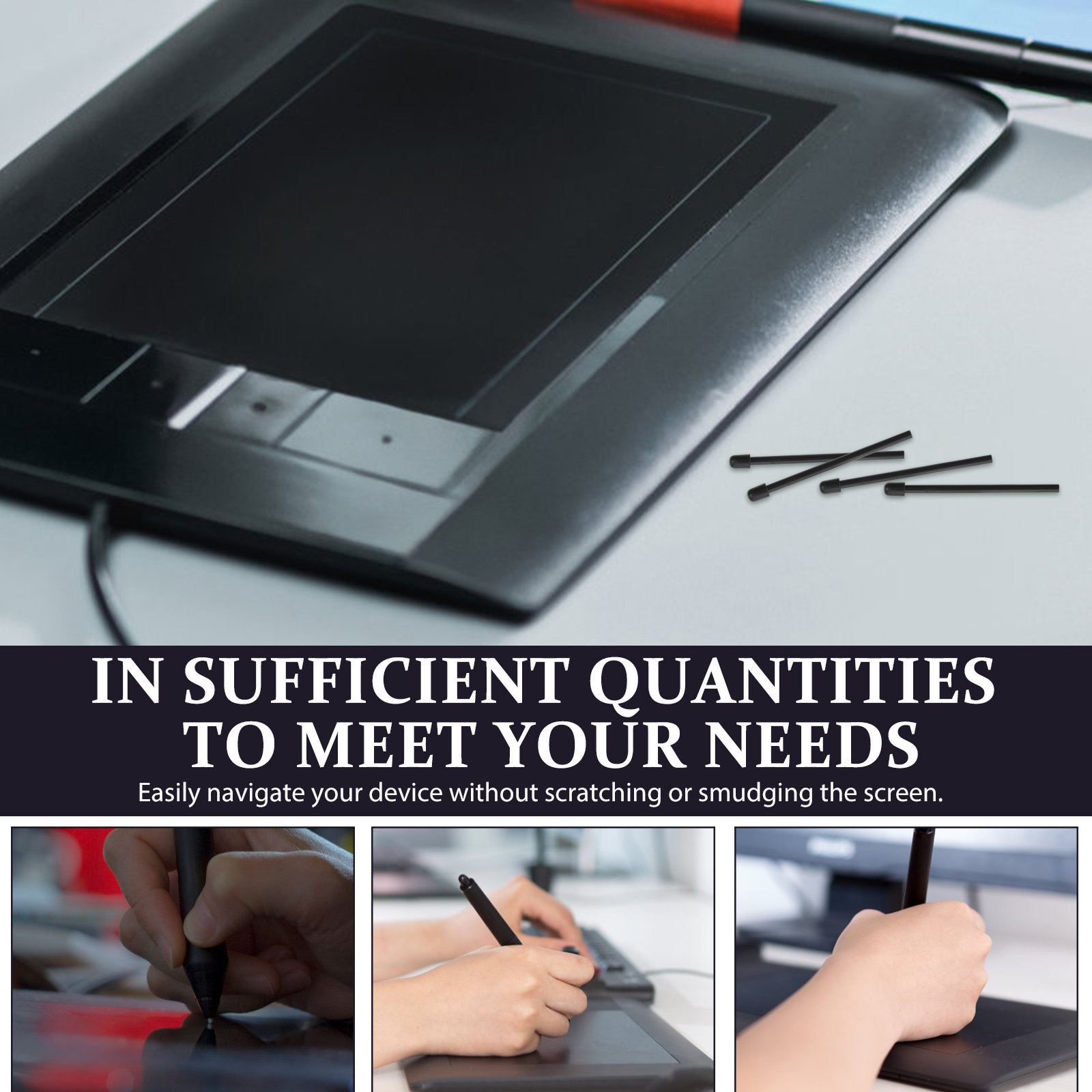 30 Adet Tablet Kalemi Ucu Yede - Stylus Replacement Tip incelemesi ve fiyatı