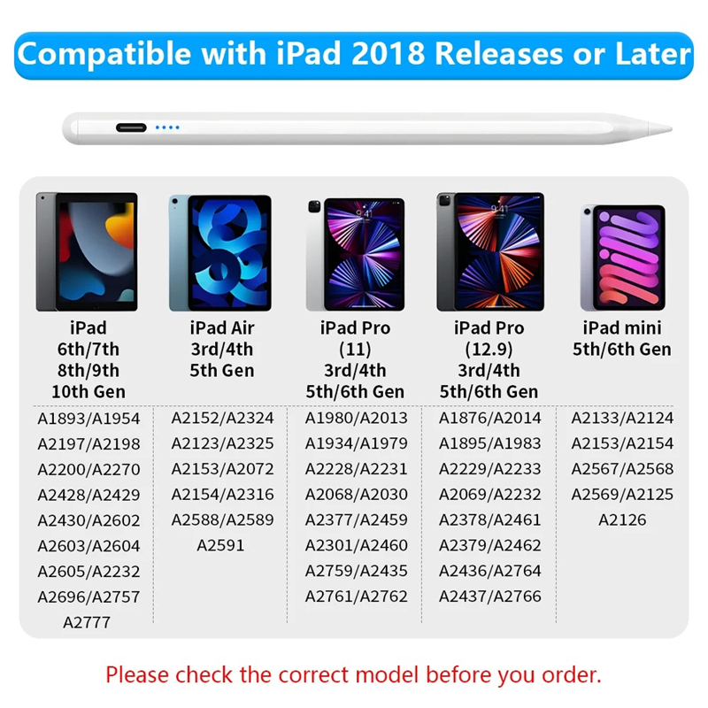 Apple Pencil 2 için iPad Kalem - Tablet Drawing Accessories incelemesi ve fiyatı